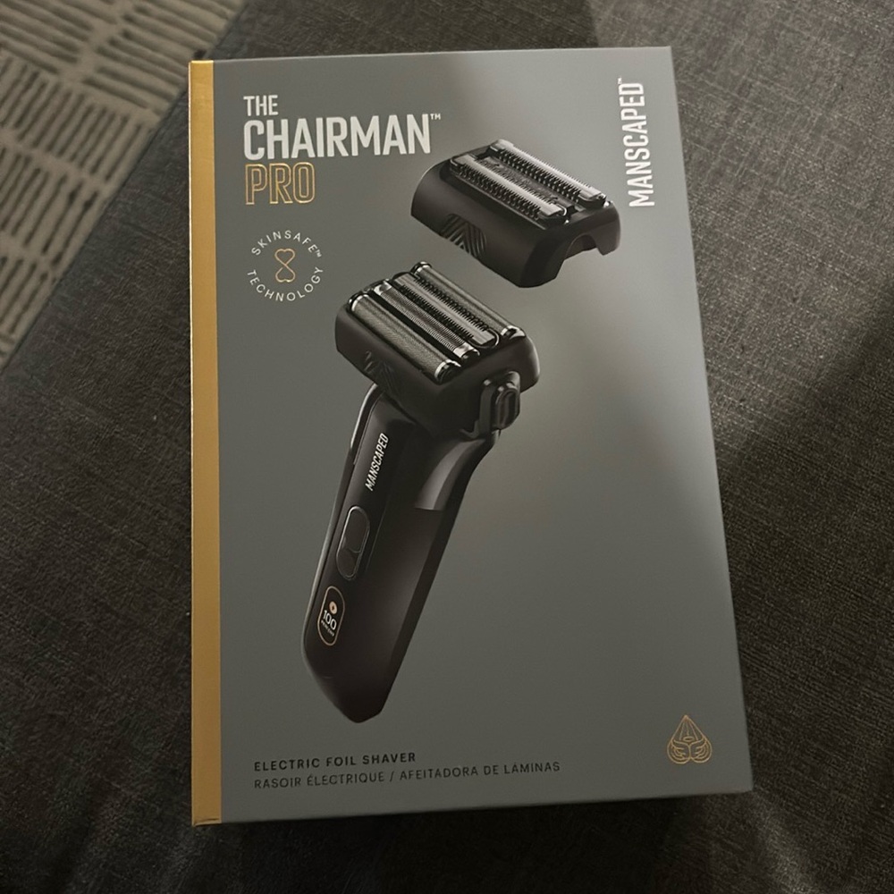 Brand new unopened manscaped pro (foil shaver)